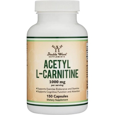 Double Wood Supplements Acetyl L-Carnitine 1000 mg [150 капсули]