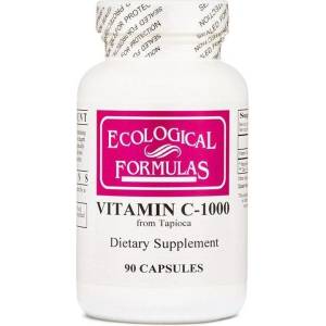 Ecological Formulas Vitamin C-1000, 1000 mg, 90 капсули, Ecological Formulas (03495 EF)