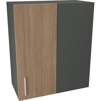 DST Кухненски модул MK-19 dst, 700/600/300, антрацит и дъб амбер