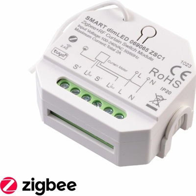 T-LED, SMART spínač dimLED Zigbee ZSC1 pro rolety a žaluzie