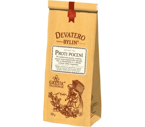 Grešík Proti pocení Devatero bylin 50 g