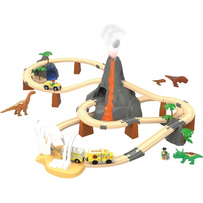 Playtive železničná súprava dinopark