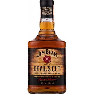 Jim Beam Devils Cut 45% 0,7 l (čistá fľaša)