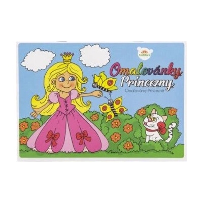 Omalovánka Princezné A5