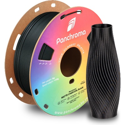 Polymaker Panchroma PLA Matte Charcoal Black - 1, 75 mm / 1000 g (CA04015)