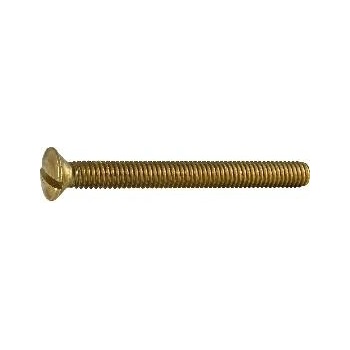 Šroub s čočkovitou zápustnou hlavou s drážkou ISO2010 M5x70, mosaz (200 ks)