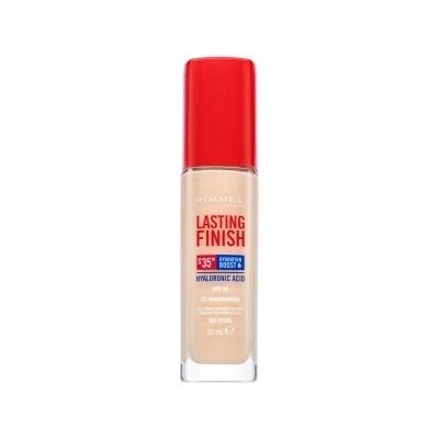 Rimmel London Lasting Finish 35HR SPF20 Full Coverage Lightweight Foundation дълготраен фон дьо тен за изравняване тена на кожата 001 30 ml
