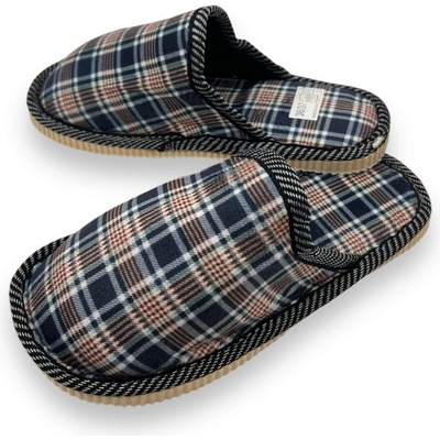 Fashion Dámske modré domácí papuče 01