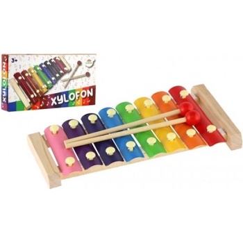 Teddies Ксилофон дърво/метал 24см