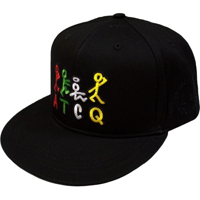 A Tribe Called Quest Stick Figures Logo (Side Print) Шапка с козирка Black UNI (ATCQSBCAP01B)