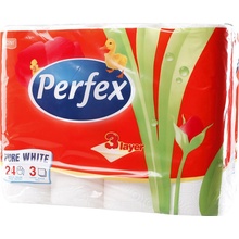 Perfex Pure white 3-vrstvový 24 ks