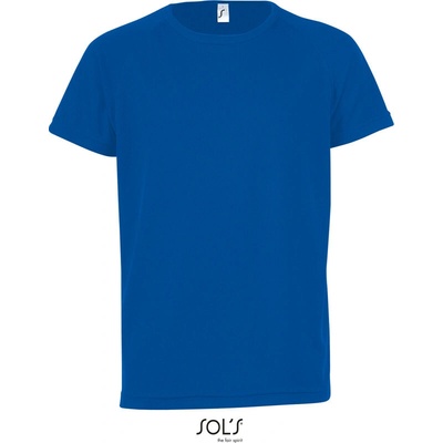 Sol's Collection tričko Sporty Kids COT-25116645085 Královská modrá