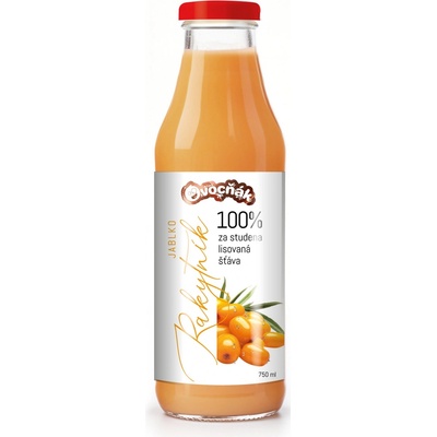 Ovocňák Mošt Jablko Rakytník sklo 750 ml – Zboží Dáma