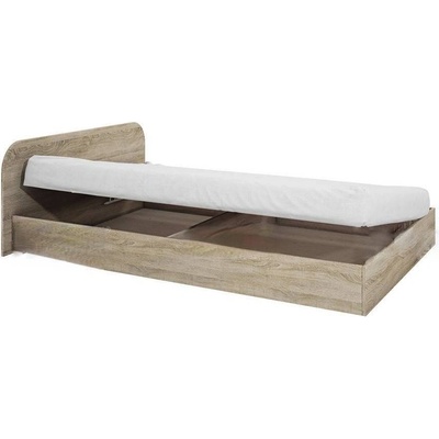 Bogdan Furniture I Легло Mod 2011 за матрак 120/190, Сонома тъмна