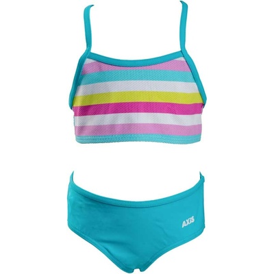 Axis Girls' Two-Piece Swimsuit dievčenské dvojdielne plavky tyrkysová mix