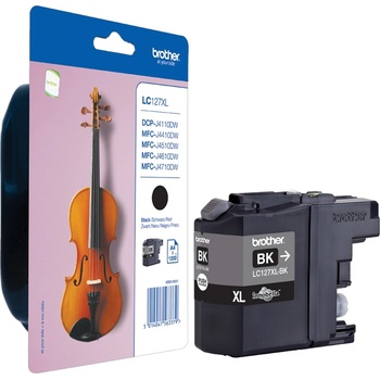 Brother Мастило Brother LC-127XL, Black (LC127XLBKBP)