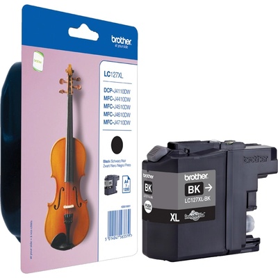 Brother Мастило Brother LC-127XL, Black (LC127XLBKBP)