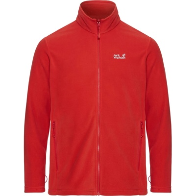 Jack Wolfskin Мъжко поларено яке Jack wolfskin Taunus 100 Fullzip Fleece jacket - Siren Red (005-7013-0613)