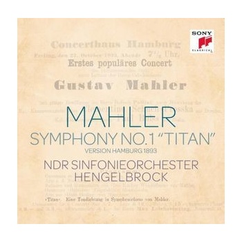 MAHLER G.: SYMPHONY NO.1:TITAN CD