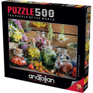 Anatolian Пъзел, Anatolian, Билки, 500 части (P3621)