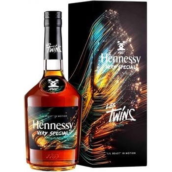 Hennessy VS Art 12 Les Twins 40% 0,7 l (kartón)