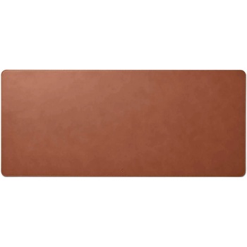 Spigen LD302 Desk Pad - коженa подложка (пад) за мишка и клавиатура (кафяв)