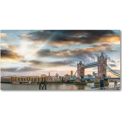 Fotoobraz na skle Tower bridge Londýn 100x50 cm