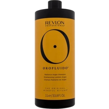 Revlon Orofluido Radiance Argan Shampoo 1000 ml шампоан с арганово масло за всеки тип коса за жени