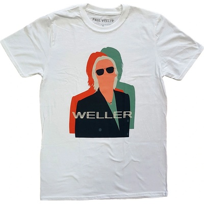 Paul Weller tričko Illustration Offset biele