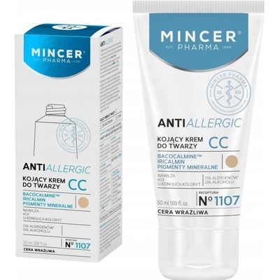 Mincer Pharma 0 SPF zklidňující krém na obličej den a noc 50 ml