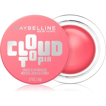Maybelline new york CloudTopia матов кремообразен руж за устни и скули цвят 07 Moonlit Rose 5 гр