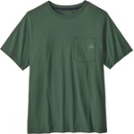 Patagonia Мъжка тениска Patagonia Fitz Roy Massif Pocket Tee T-shirt - Canopy Green - размер L (217-0786-0113)