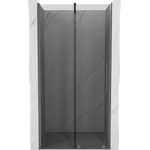Mexen Velar плъзгаща се душ врата 90 см, графит, gun metal - 871-090-000-41-95 (871-090-000-41-95)