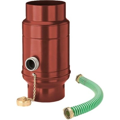 Zambelli Odvaděč vody samočinný 100 mm RAL 3009 tmavě červená – Sleviste.cz