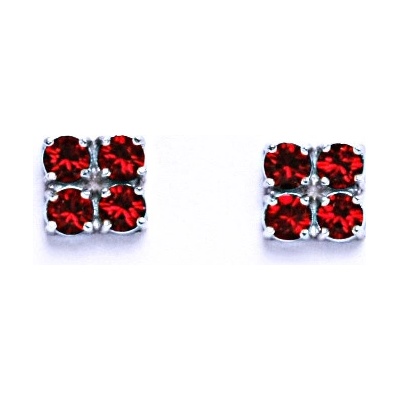 Čištín s krystaly Swarovski Light Siam NŠ 1324