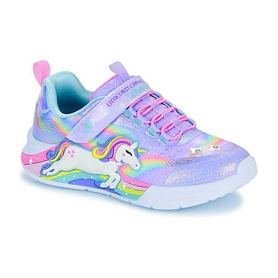 Skechers nízke tenisky UNICORN CHASER fialová