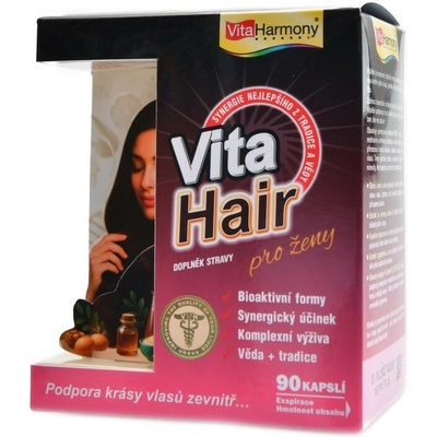 VitaHarmony Vita Hair vlasový stimulátor pro ženy 90 kapslí