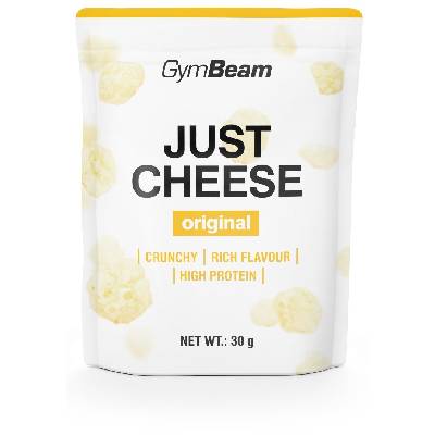 GymBeam Sýrový snack Just Cheese originál 30 g
