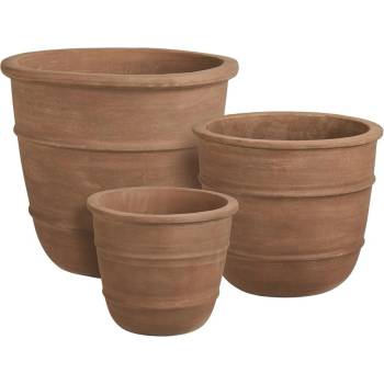 House Nordic Теракотени комплект саксии 3 бр. ø 48 cm Kragholm - House Nordic (9001166)
