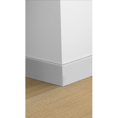 Kronospan Rocko 9002 soklová lišta biela 2,4 m