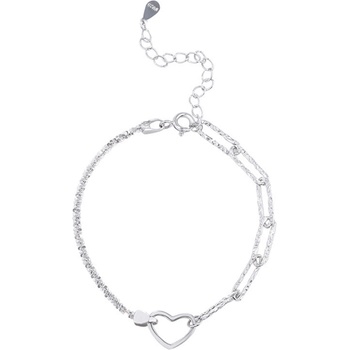 Silenti Jewelry Сребърна гривна "Любвеобилност