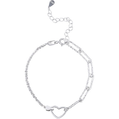 Silenti Jewelry Сребърна гривна "Любвеобилност