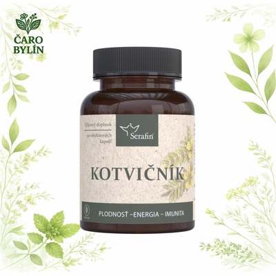 Serafin Tribulus terrestris, Kotvičník 326 mg 90 kapsúl