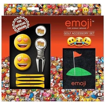 EMOJI dárková sada Gift Set Love/Beer/Golf