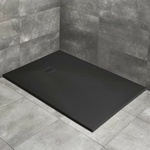 Radaway Kyntos F правоъгълно композитно душ корито 180x80 см черно (HKF18080-54)