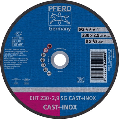 Pferd Rezný kotúč 230 x 2,9 x 22,23 mm 4007220522899