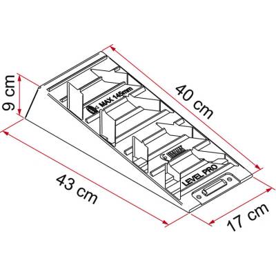 Vyrovnávacie kliny Fiamma Level Pro
