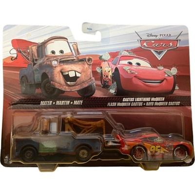 MATTEL AUTA CARS Auta 2ks Typ: E