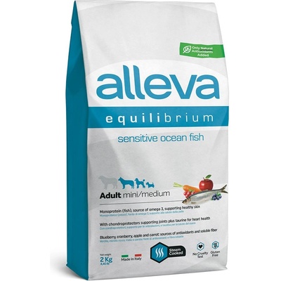 Alleva Equilibrium Sensitive Adult Mini & Medium Ocean Fish 2 kg