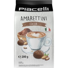 Piacelli Amarettini Italské kakaové sušenky 200 g